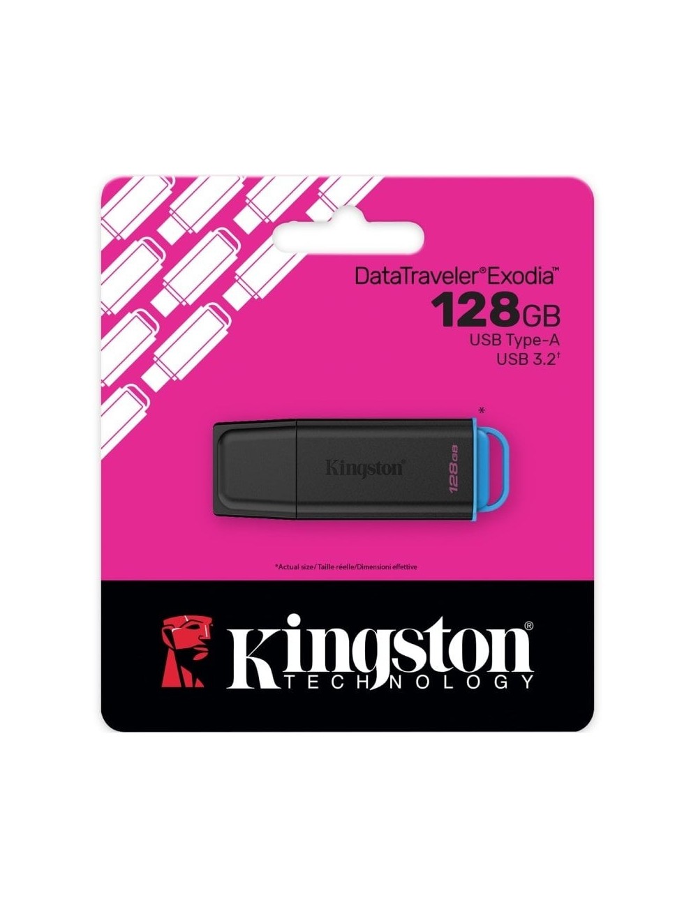 Pendrive 128GB Kingston DataTraveler Exodia Gen2 USB 3.2
