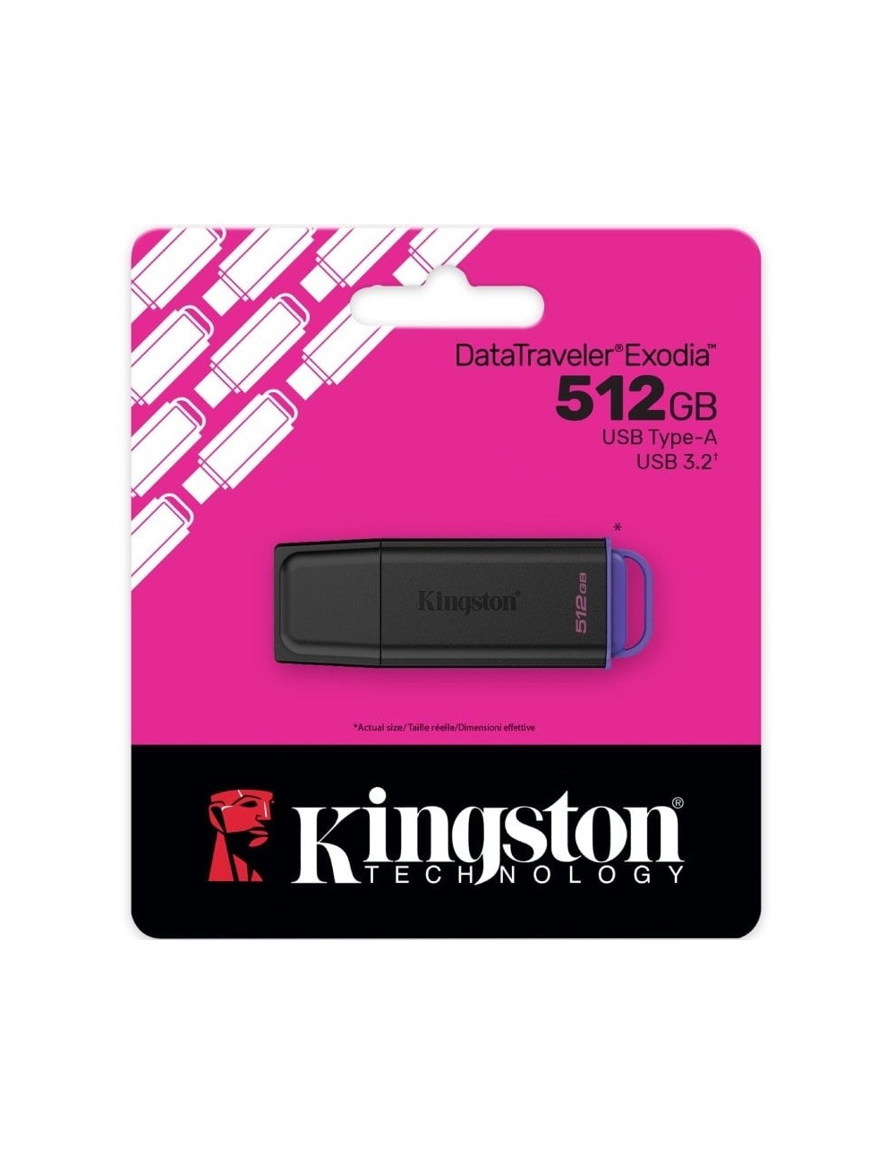Pendrive 512GB Kingston DataTraveler Exodia Gen2 USB 3.2