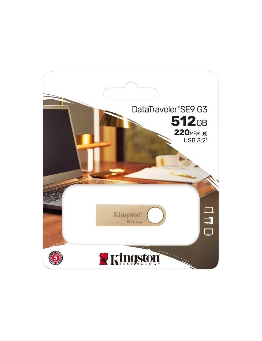 Pendrive 512GB Kingston DataTraveler SE9 G3 USB 3.2