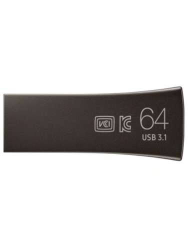 Pendrive 64GB Samsung BAR Titan Gray Plus USB 3.1
