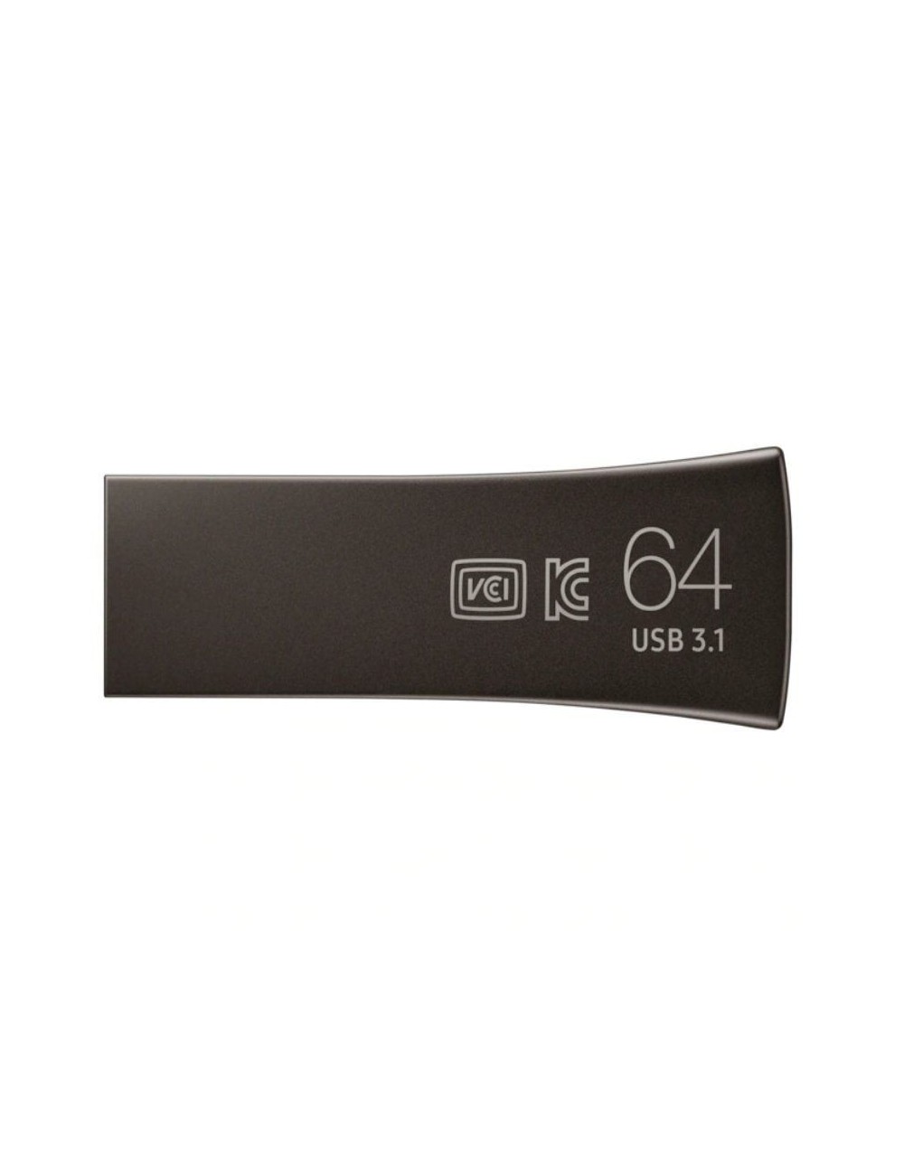 Pendrive 64GB Samsung BAR Titan Gray Plus USB 3.1