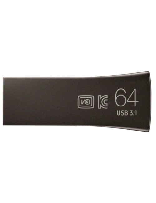 Pendrive 64GB Samsung BAR Titan Gray Plus USB 3.1