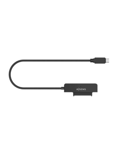 Adaptador para Discos Duros 2.5' Aisens ASE-25C04B/ USB Tipo-C 3.1 Macho - SATA