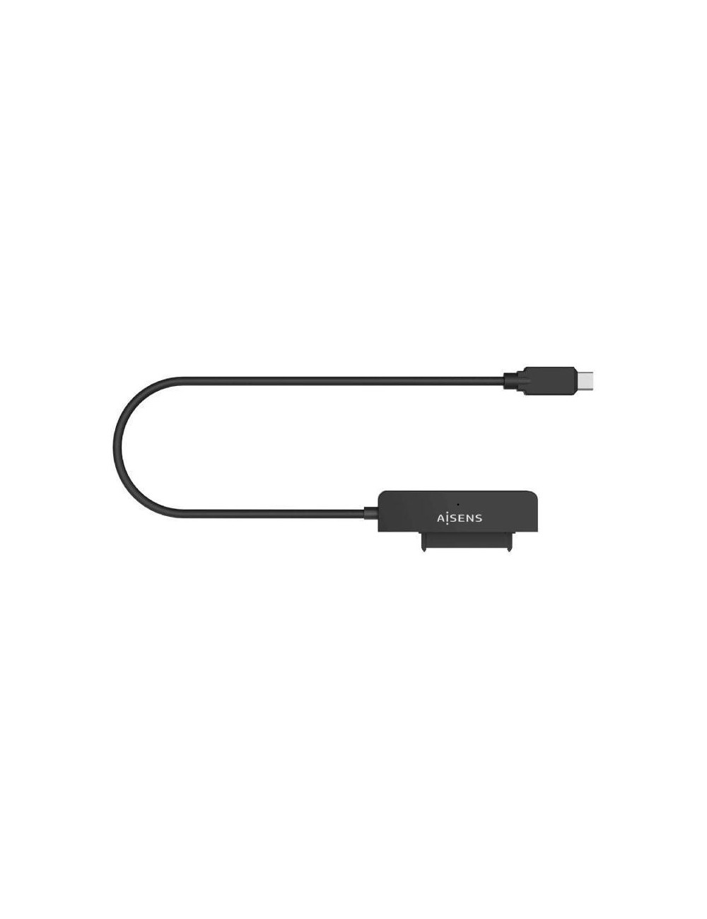 Adaptador para Discos Duros 2.5' Aisens ASE-25C04B/ USB Tipo-C 3.1 Macho - SATA
