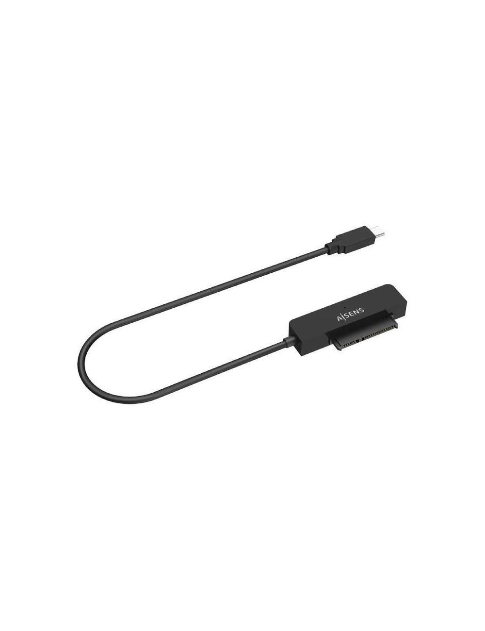 Adaptador para Discos Duros 2.5' Aisens ASE-25C04B/ USB Tipo-C 3.1 Macho - SATA