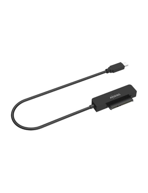 Adaptador para Discos Duros 2.5' Aisens ASE-25C04B/ USB Tipo-C 3.1 Macho - SATA