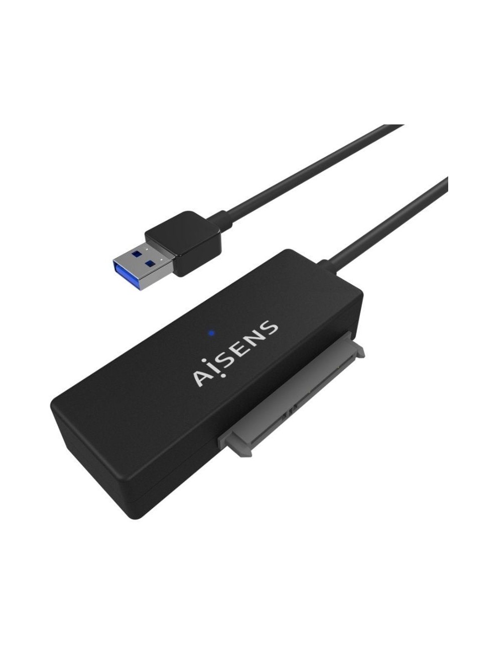 Adaptador para Discos Duros 2.5'/3.5' Aisens ASE-35A01B/ USB 3.0 - SATA/ con Alimentador