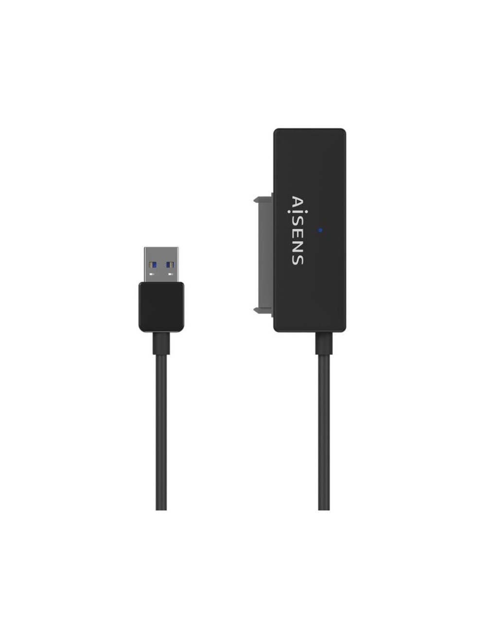 Adaptador para Discos Duros 2.5'/3.5' Aisens ASE-35A01B/ USB 3.0 - SATA/ con Alimentador