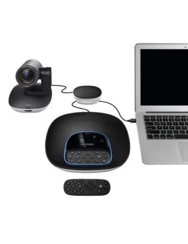 Sistema de  Videoconferencia Logitech Group/ Enfoque Automático/ Full HD