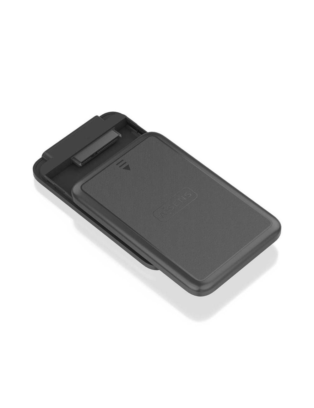 Caja Externa para Disco Duro de 2.5' Aisens ASE-2519B/ USB 3.1/ Sin Tornillos