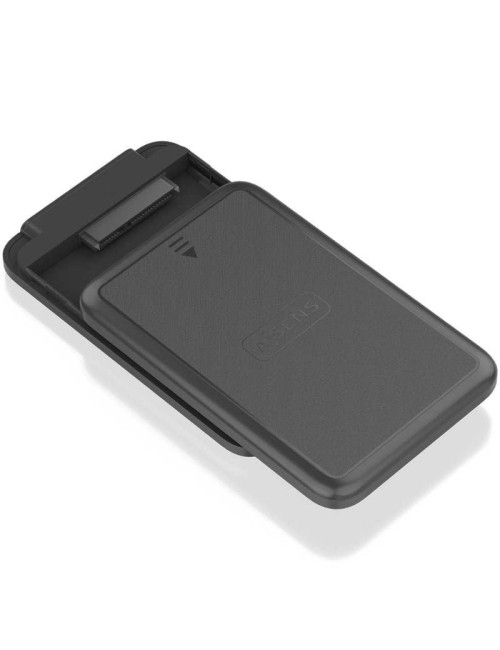 Caja Externa para Disco Duro de 2.5' Aisens ASE-2519B/ USB 3.1/ Sin Tornillos