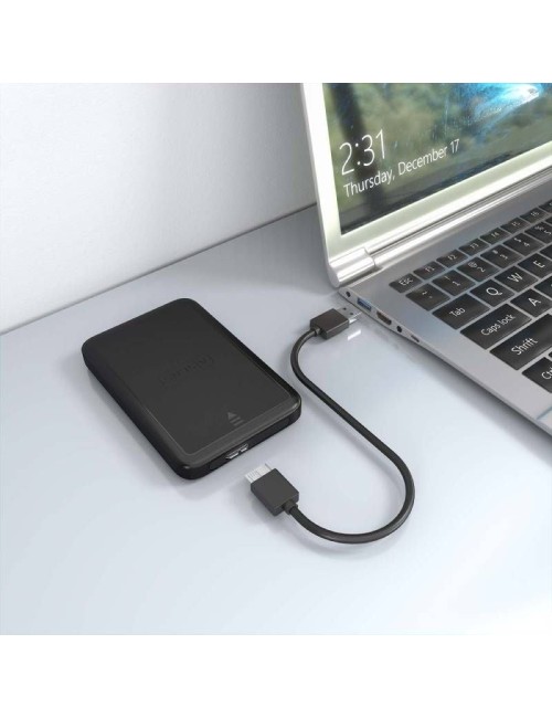Caja Externa para Disco Duro de 2.5' Aisens ASE-2519B/ USB 3.1/ Sin Tornillos