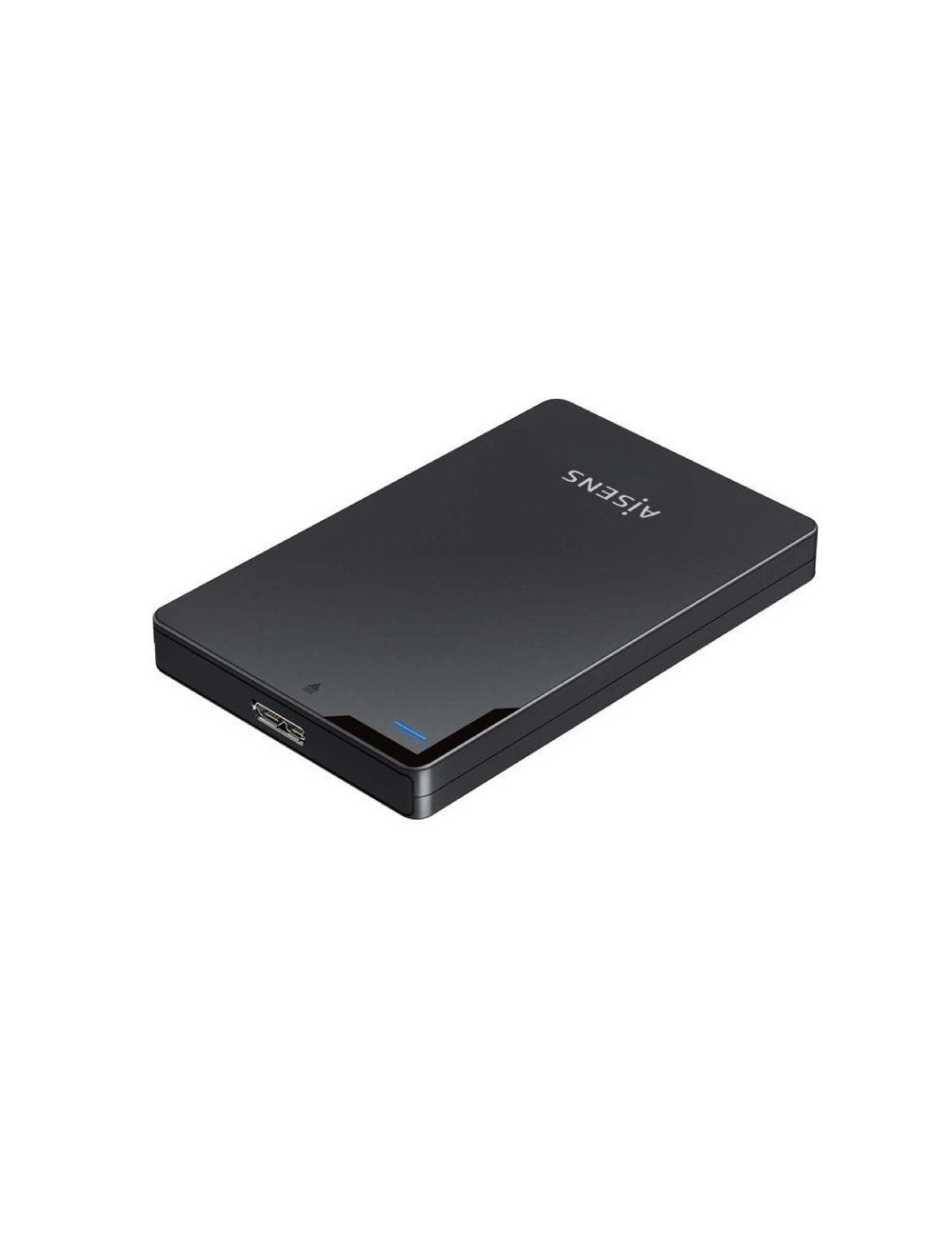 Caja Externa para Disco Duro de 2.5' Aisens ASE-2520B/ USB 3.1/ Sin tornillos