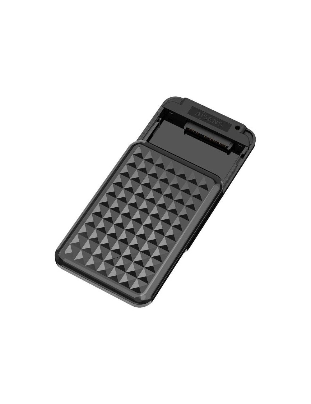 Caja Externa para Disco Duro de 2.5' Aisens ASE-2521B/ USB 3.1/ Sin tornillos