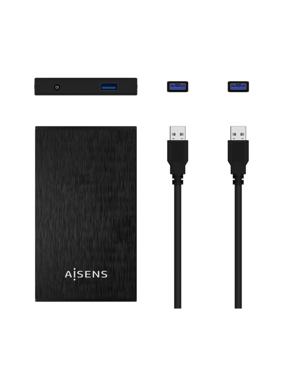 Caja Externa para Disco Duro de 2.5' Aisens ASE-2523B/ USB 3.0