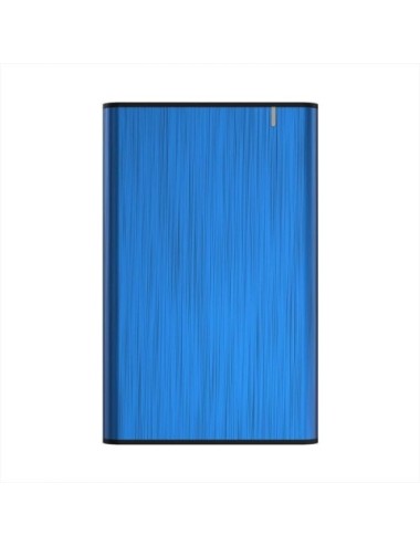Caja Externa para Disco Duro de 2.5' Aisens ASE-2525BLU/ USB 3.1/ Sin tornillos