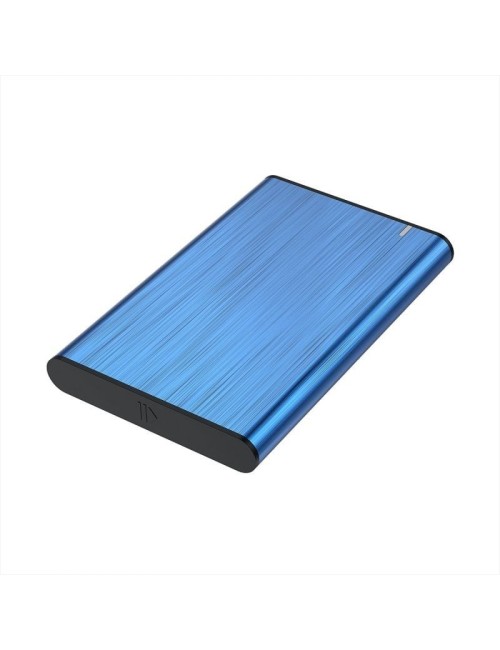 Caja Externa para Disco Duro de 2.5' Aisens ASE-2525BLU/ USB 3.1/ Sin tornillos