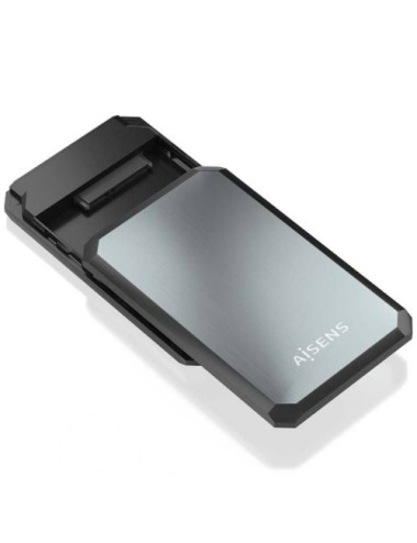 Caja Externa para Disco Duro de 2.5' Aisens ASE-2529B/ USB 3.1/ Sin tornillos