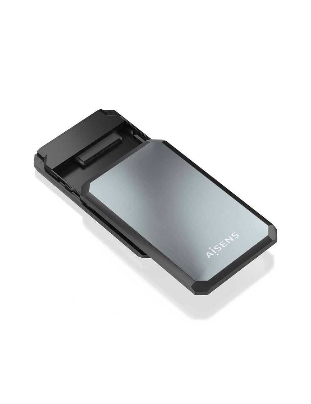 Caja Externa para Disco Duro de 2.5' Aisens ASE-2529B/ USB 3.1/ Sin tornillos