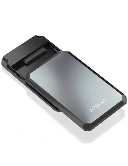 Caja Externa para Disco Duro de 2.5' Aisens ASE-2529B/ USB 3.1/ Sin tornillos