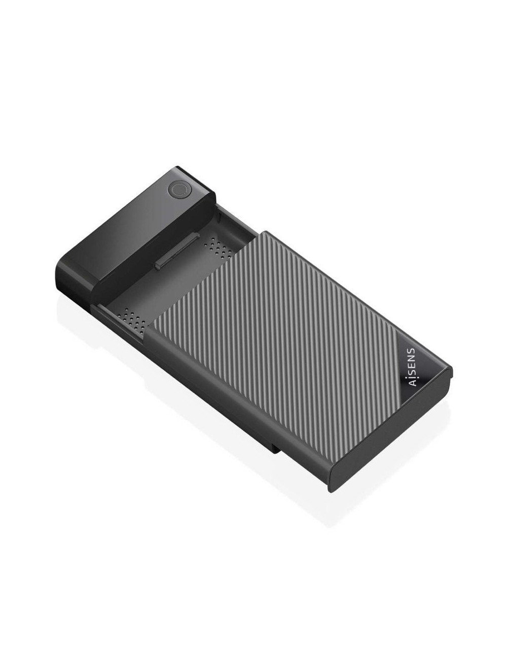 Caja Externa para Disco Duro de 3.5' Aisens ASE-3529B/ USB 3.1/ Sin tornillos
