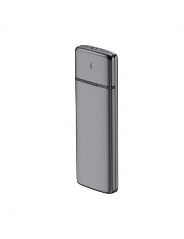 Caja Externa para Disco SSD M.2 SATA/NVMe Aisens ASM2-002G/ USB 3.1/ Sin tornillos