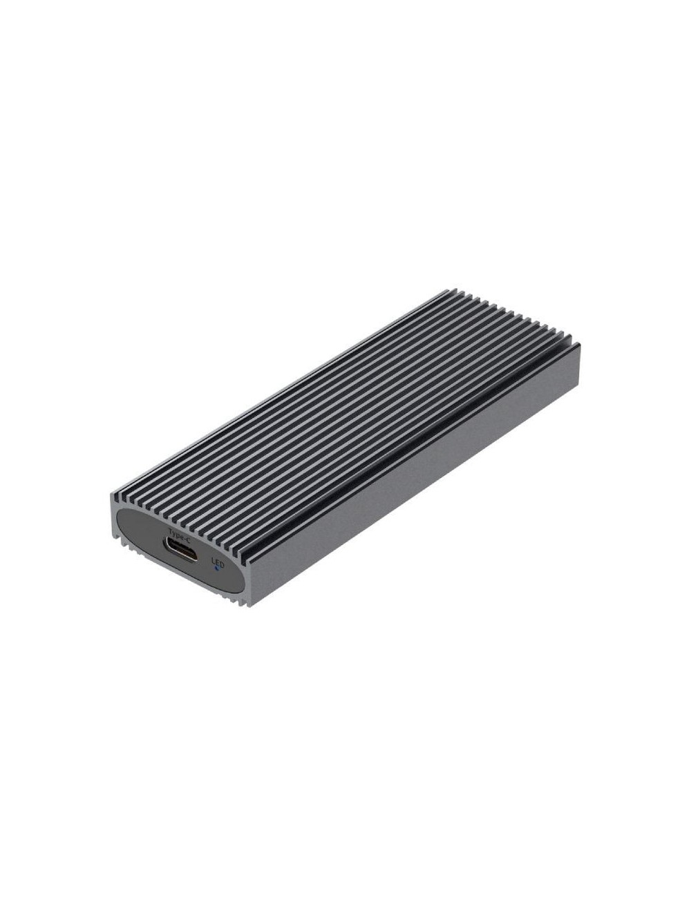 Caja Externa para Disco SSD M.2 NVMe Aisens ASM2-023GR/ USB 3.2/ Sin tornillos
