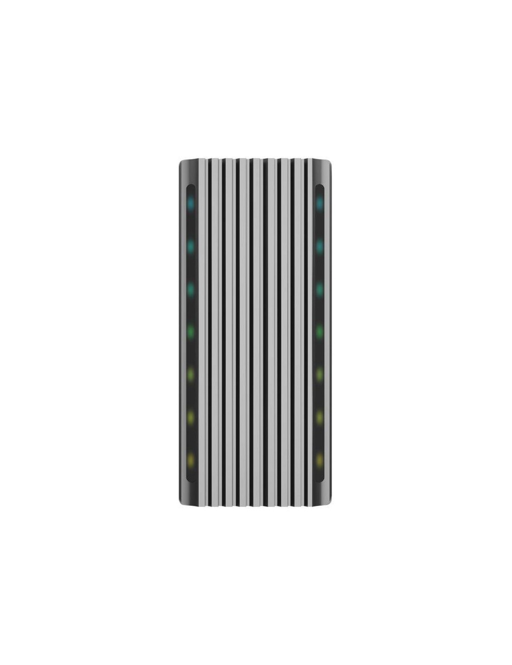 Caja Externa para Disco SSD M.2 SATA/NVMe Aisens ASM2-RGB011GR/ USB 3.2 Gen2/ Sin Tornillos