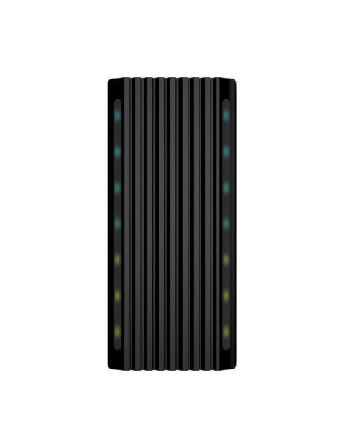 Caja Externa para Disco SSD M.2 SATA/NVMe Aisens ASM2-RGB012B/ USB 3.2/ Sin tornillos