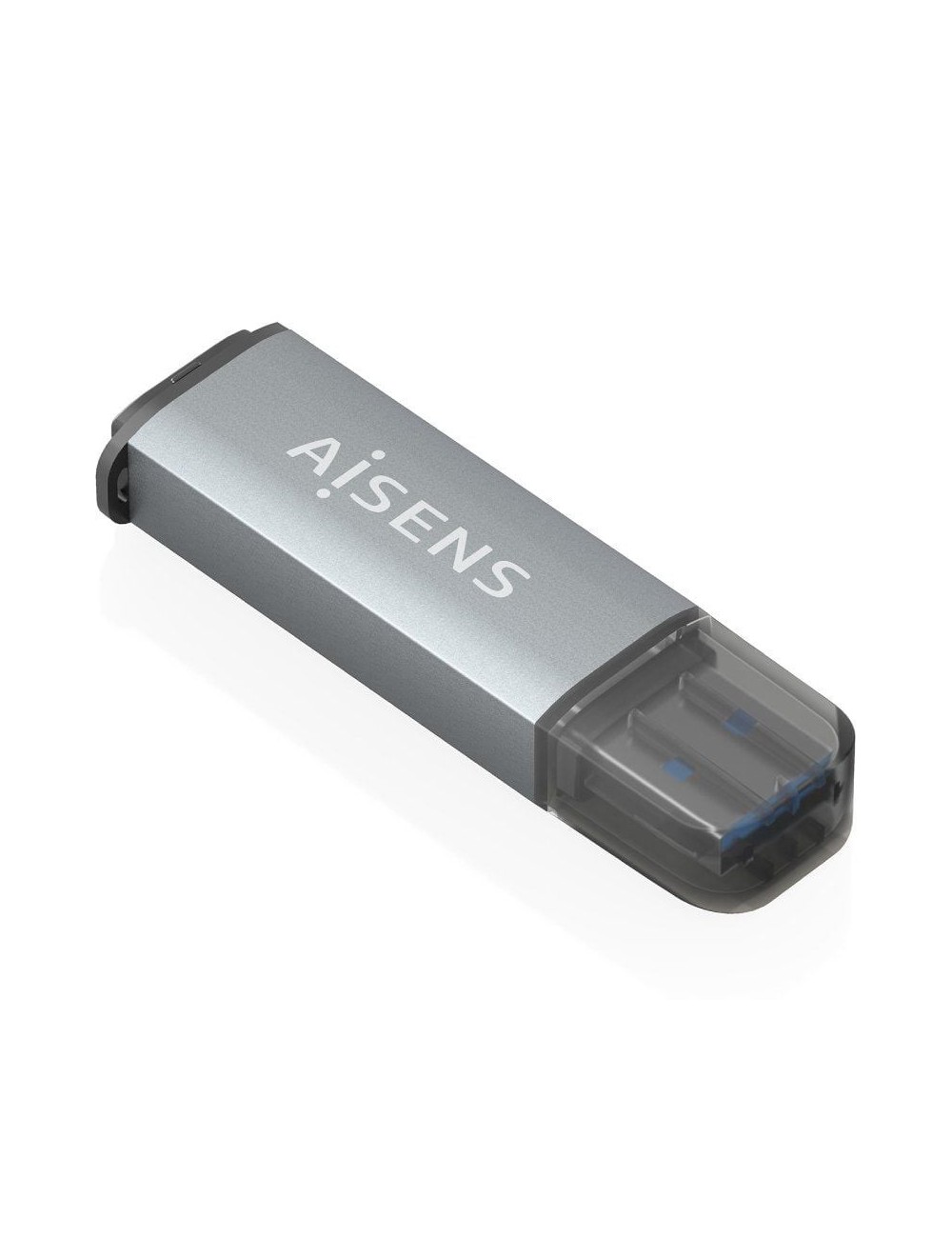 Lector de Tarjetas Externo Aisens ASCR-2A09-GR/ USB 3.1
