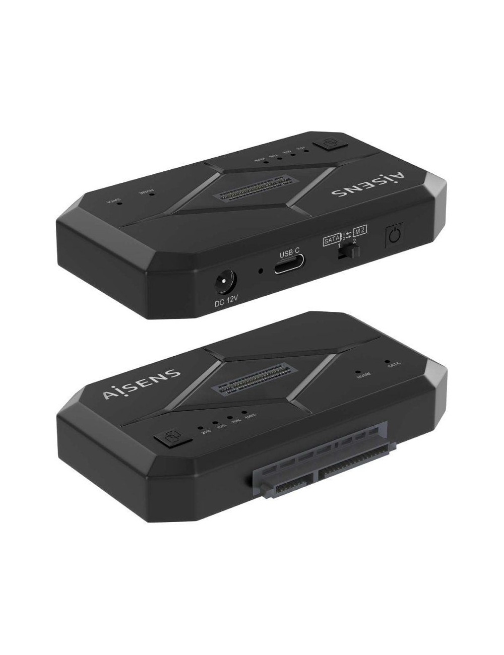 Docking Station para SSD M2 SATA/NVMe Aisens ASDS-M2SATA04B