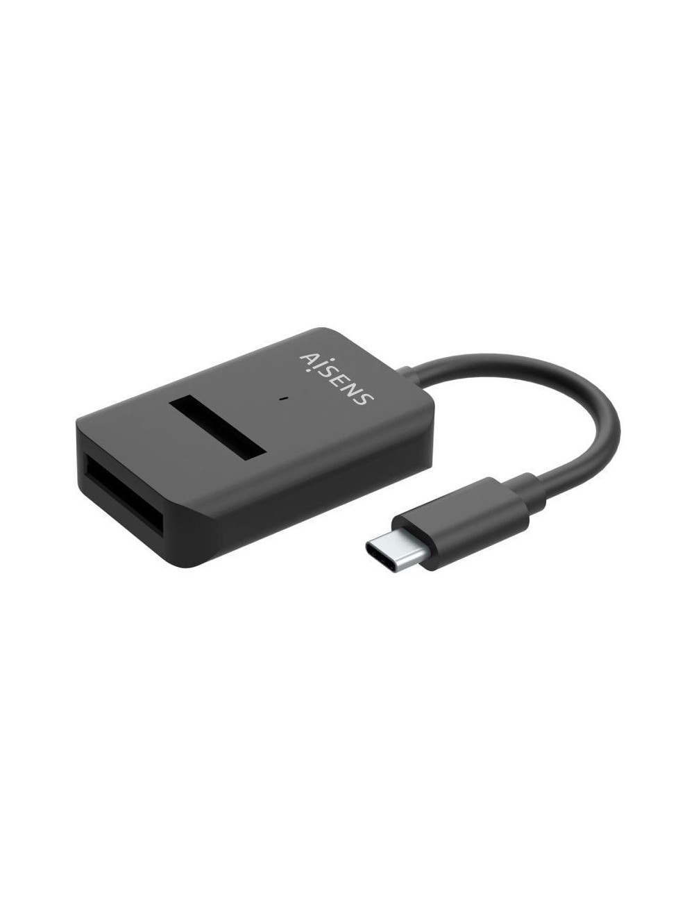 Dock USB Tipo-C para SSD M2 SATA/NVMe Aisens ASUC-M2D011-BK/ Negro