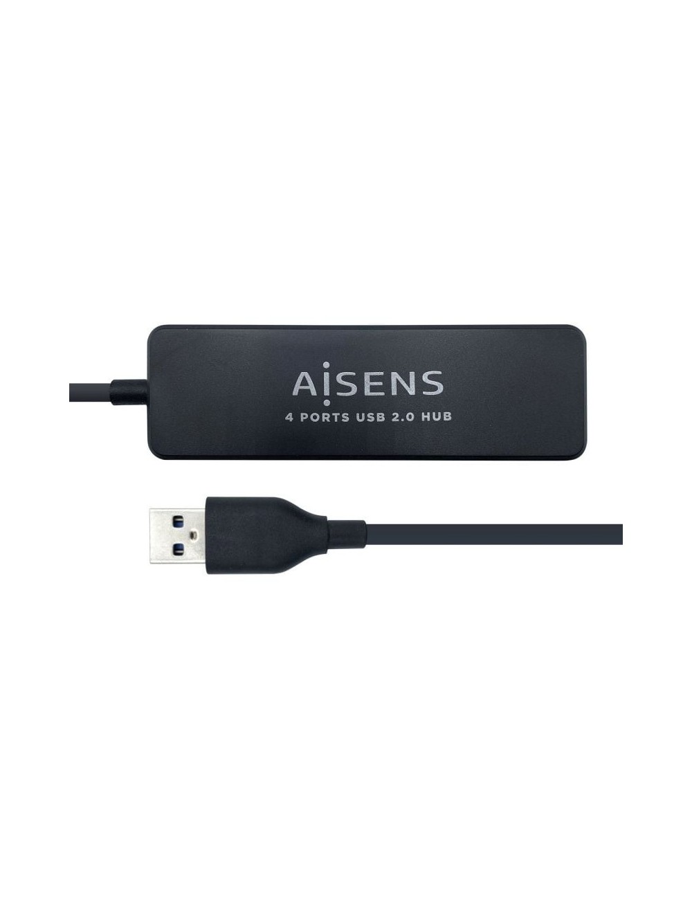 Hub USB 2.0 Aisens A104-0402/ 4xUSB