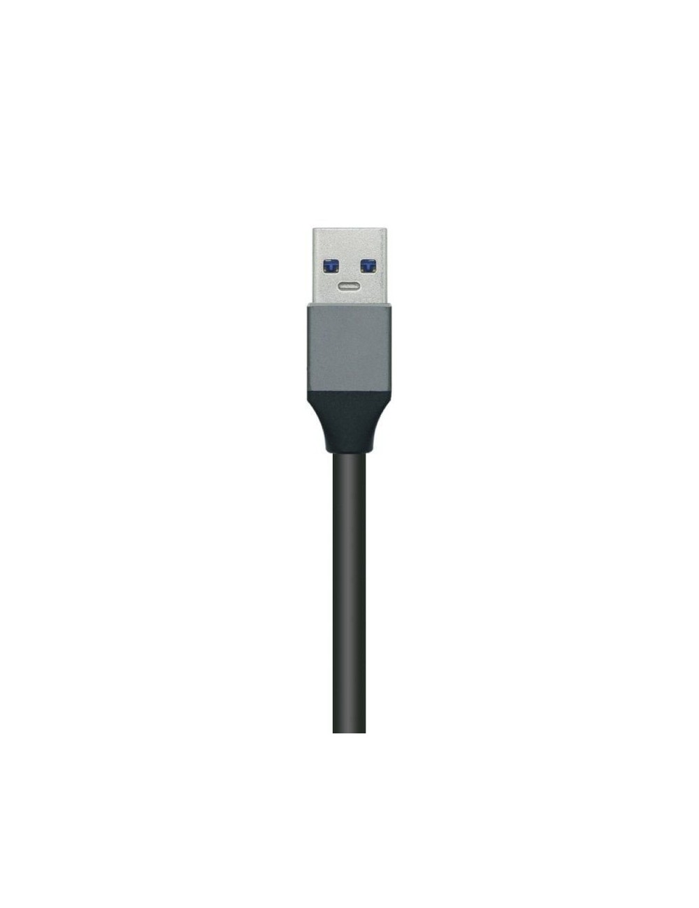 Hub USB 3.0 Aisens A106-0507/ 4xUSB/ Gris