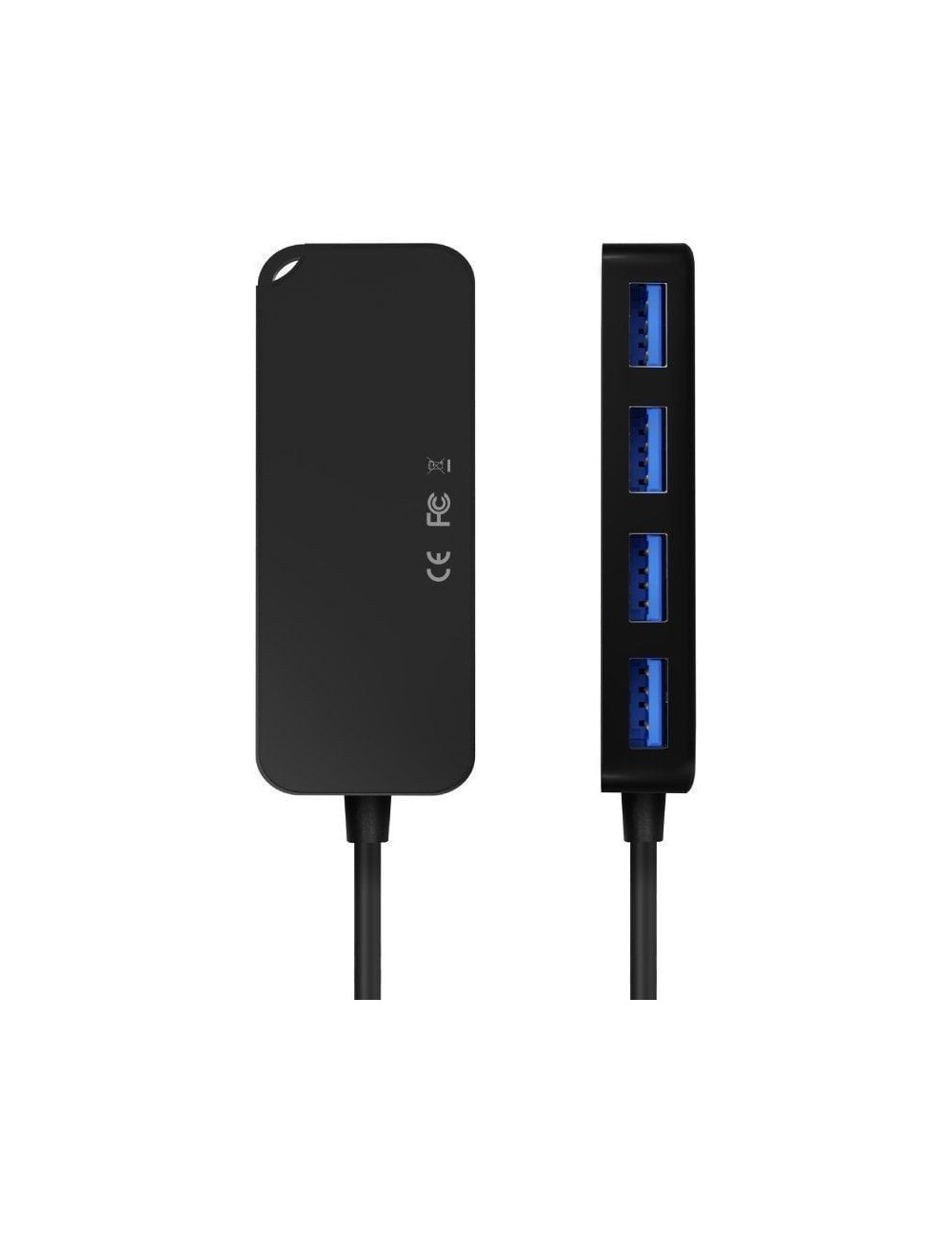 Hub USB Tipo-C Aisens A109-0715/ 4xUSB
