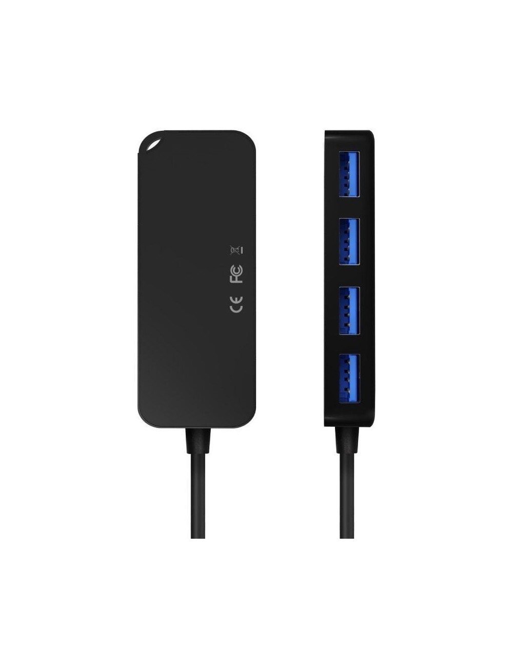 Hub USB Tipo-C Aisens A109-0716/ 4xUSB
