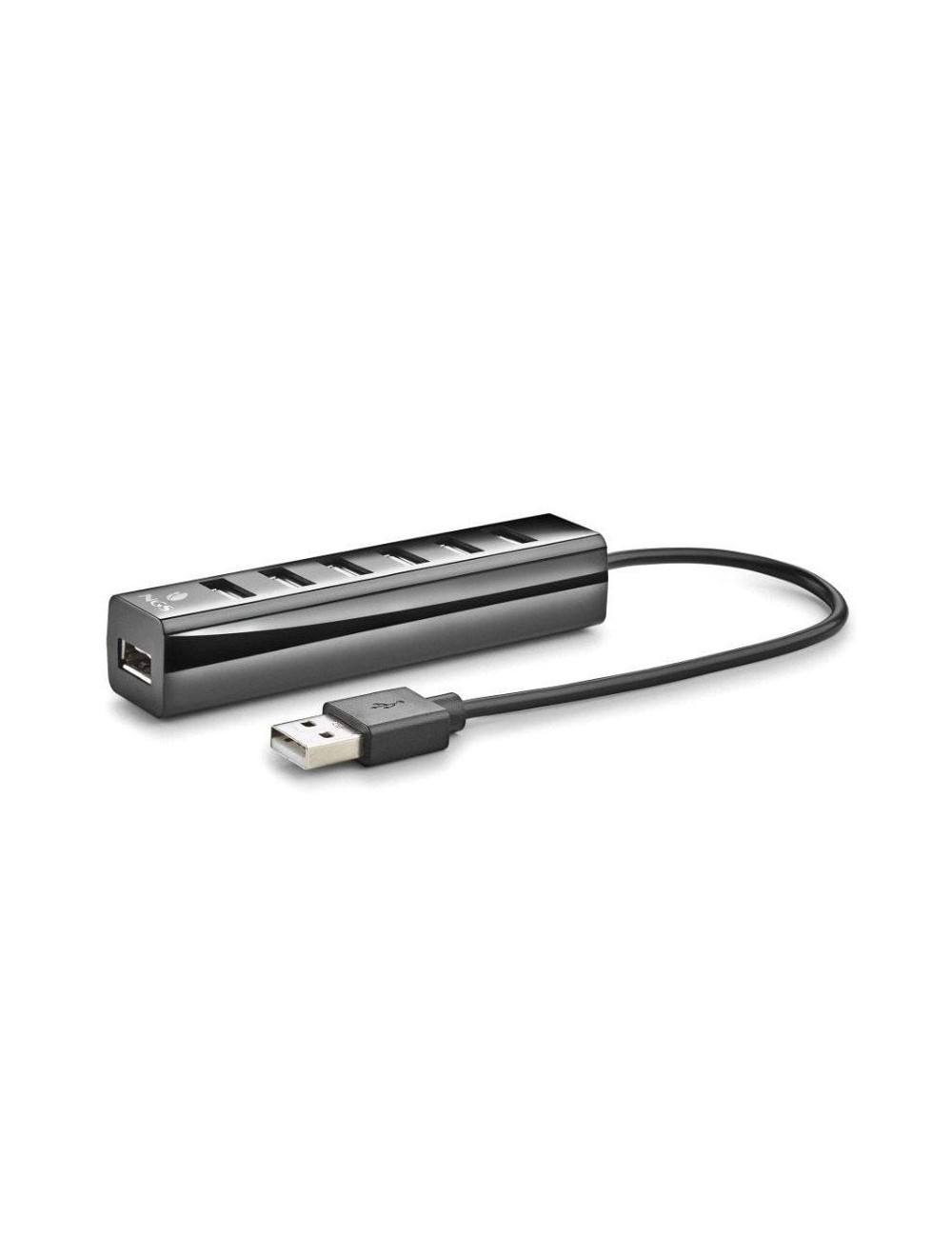 Hub USB 2.0 con Alimentación Externa NGS IHUB7 Tiny/ 7xUSB