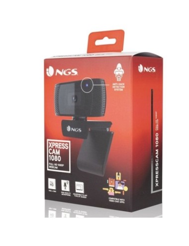 Webcam NGS XpressCam 1080/ 1920 x 1080 Full HD