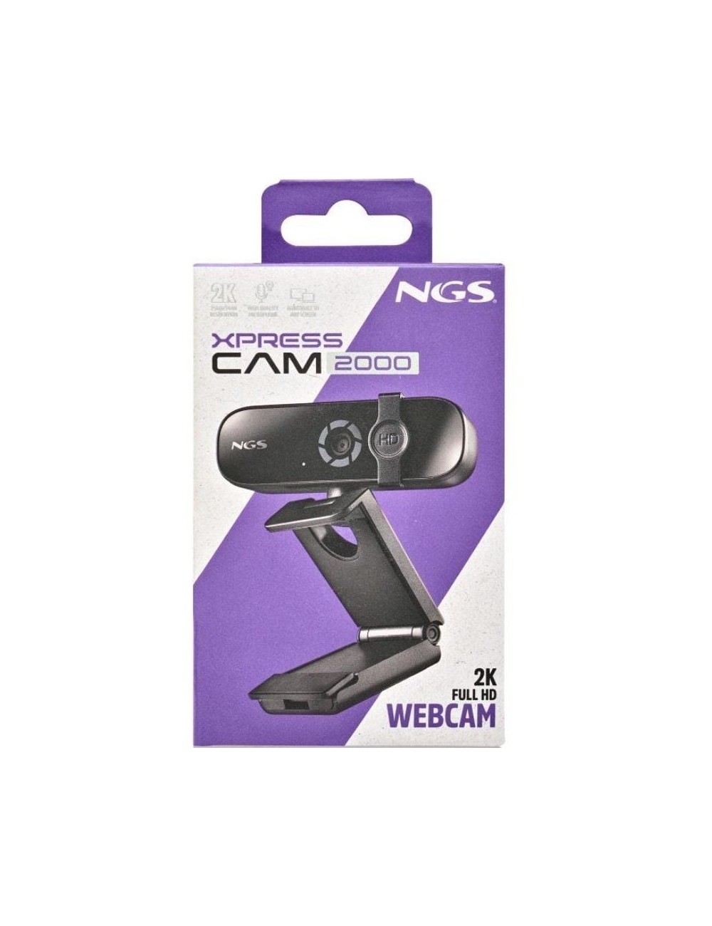 Webcam NGS XpressCam 2000/ 2560 x 1440 2K