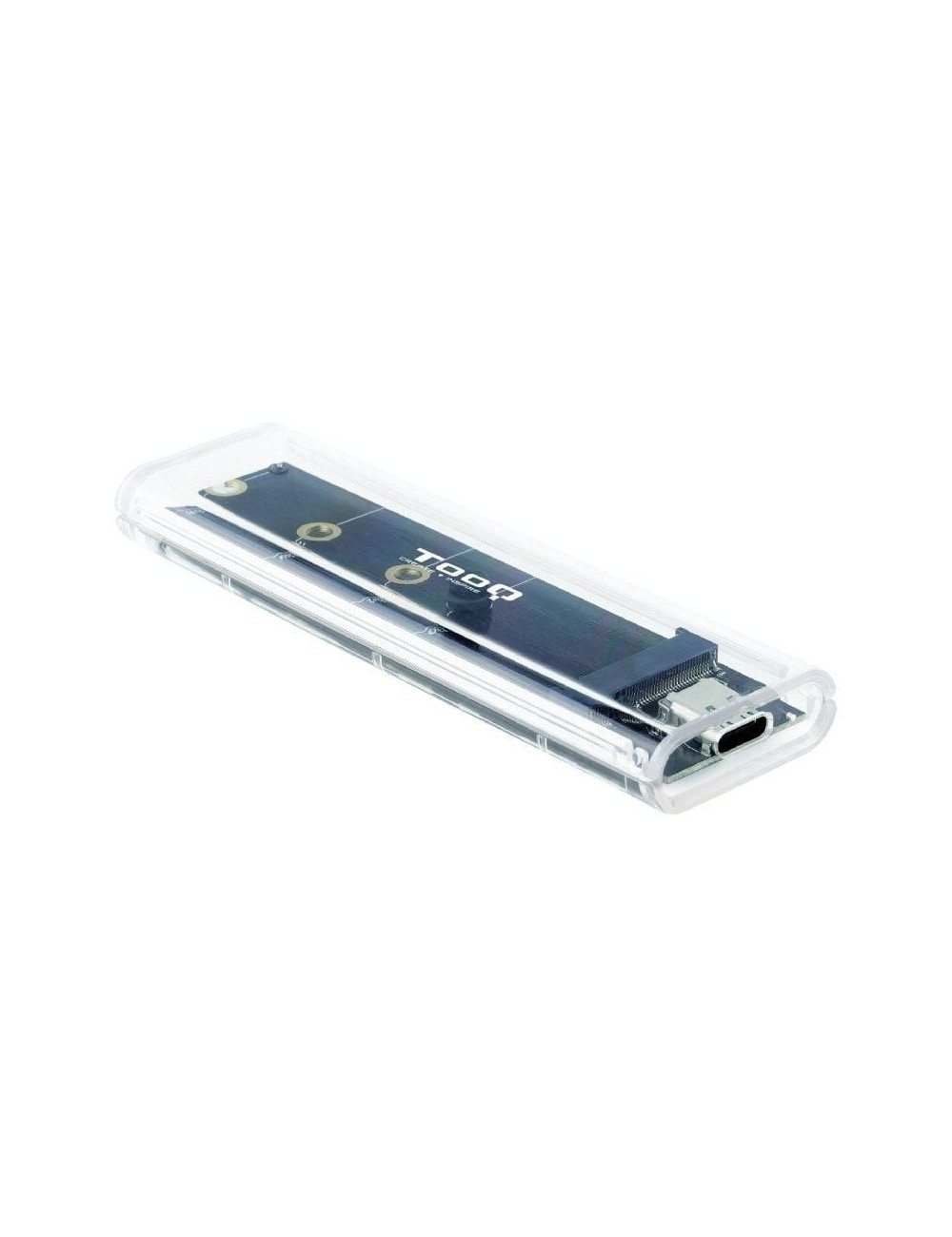 Caja Externa para Disco SSD M.2 NVMe TooQ TQE-2200/ USB 3.1 Gen2/ Sin tornillos