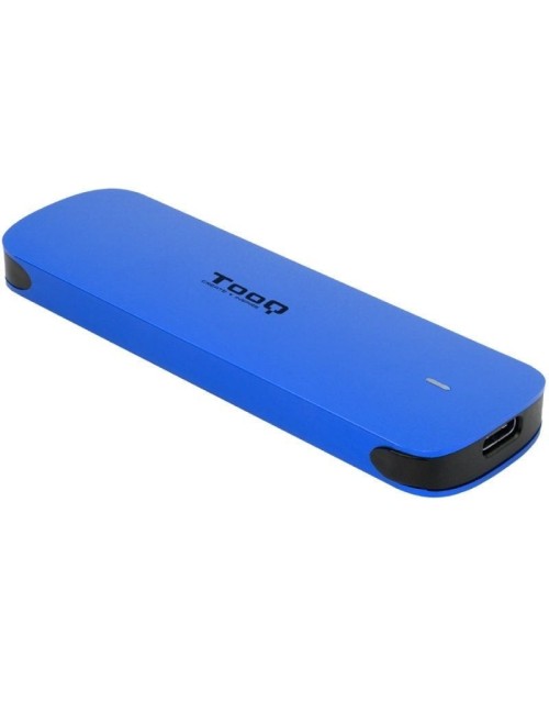 Caja Externa para Disco SSD M.2 NVMe TooQ TQE-2201BL/ USB 3.1 Gen1/ Sin tornillos