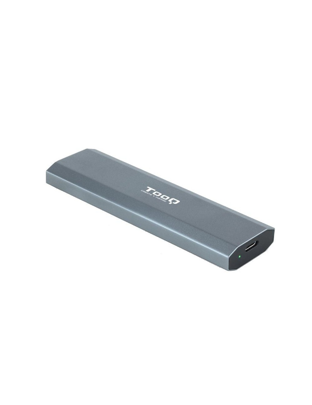 Caja Externa para Disco SSD M.2 NVMe TooQ TQE-2223G/ USB 3.2/ Sin tornillos