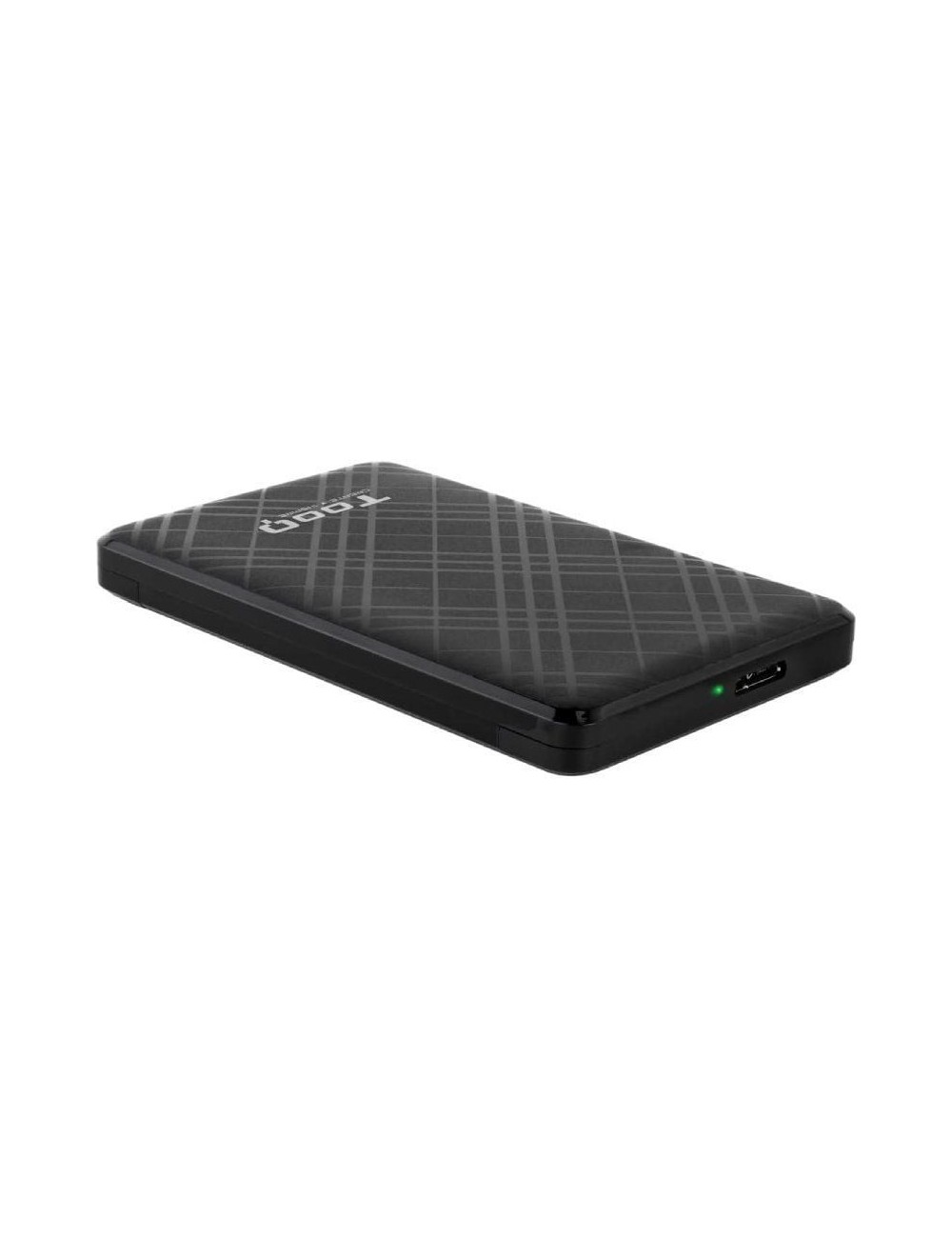 Caja Externa para Disco Duro de 2.5' TooQ TQE-2500B/ USB 3.1/ Sin Tornillos