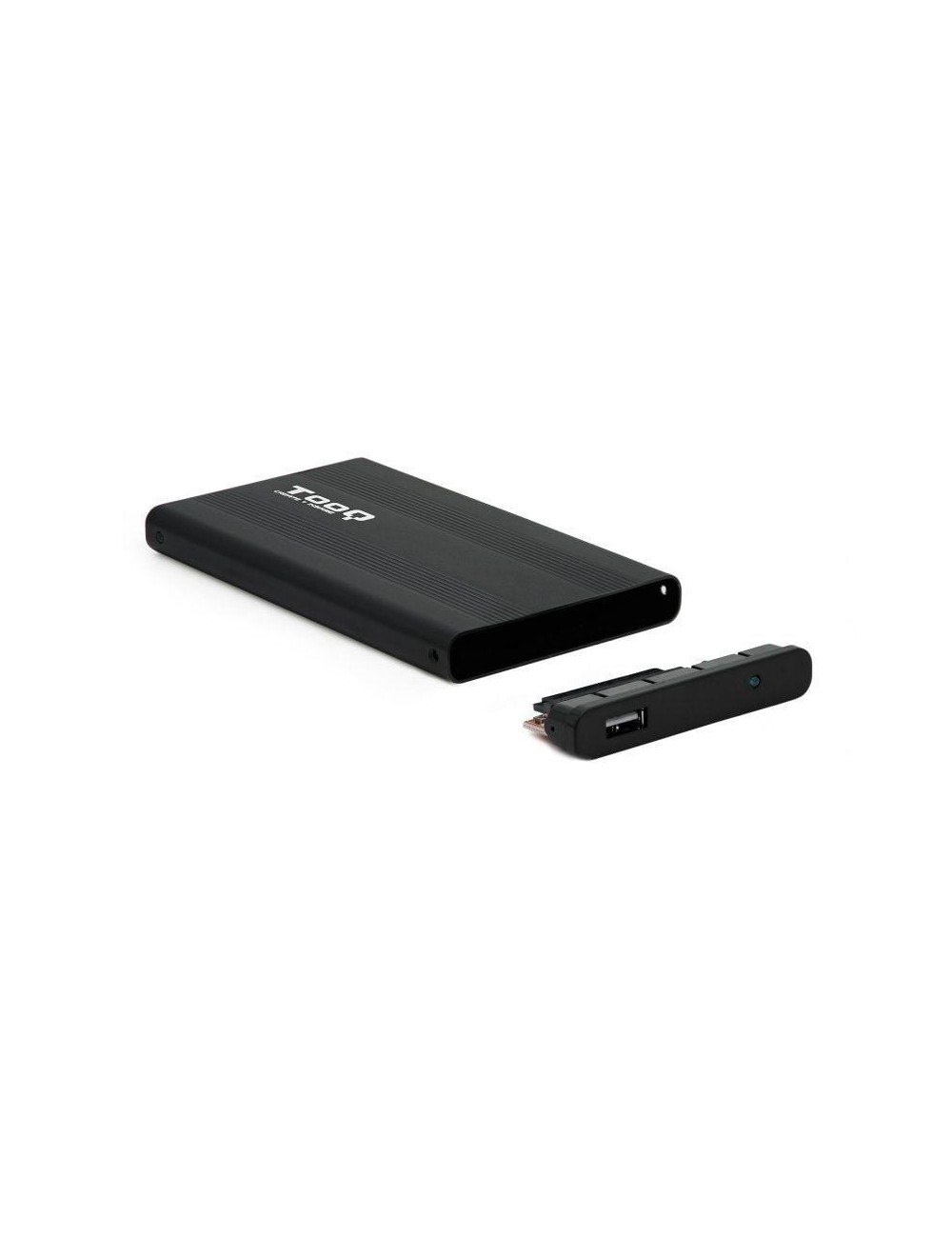 Caja Externa para Disco Duro de 2.5' TooQ TQE-2510B/ USB 2.0