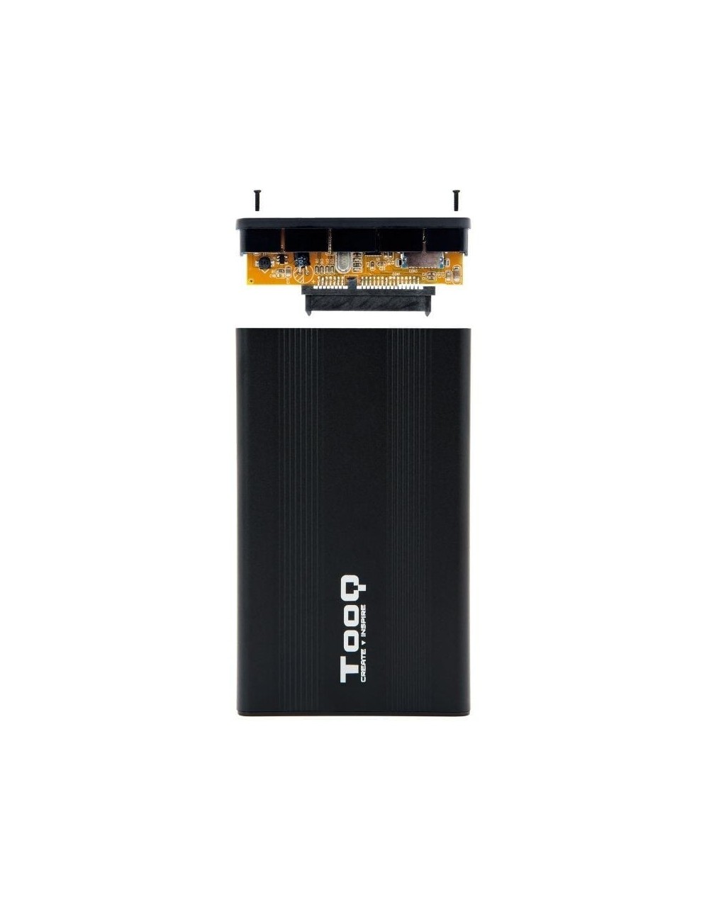 Caja Externa para Disco Duro de 2.5' TooQ TQE-2510B/ USB 2.0