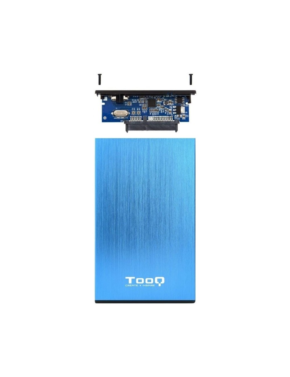 Caja Externa para Disco Duro de 2.5' TooQ TQE-2527BL/ USB 3.1