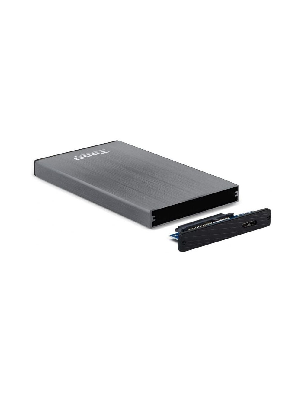 Caja Externa para Disco Duro de 2.5' TooQ TQE-2527G/ USB 3.1