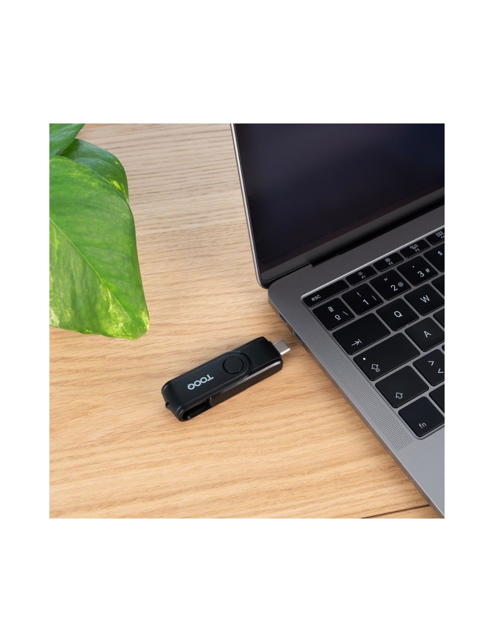 Lector de Tarjetas Externo TooQ TQR-3003B/ USB 2.0 y USB Tipo-C
