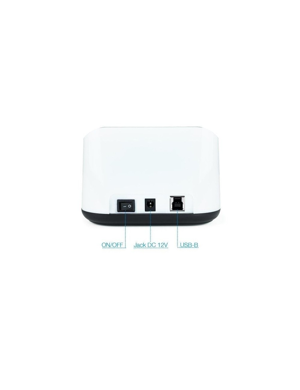 Docking Station para Discos Duros TooQ TQDS-802BW