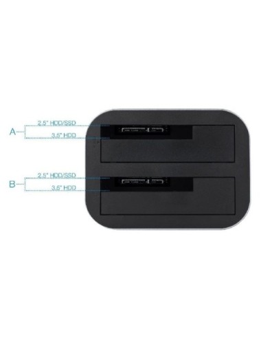 Docking Station para Discos Duros TooQ TQDS-805G